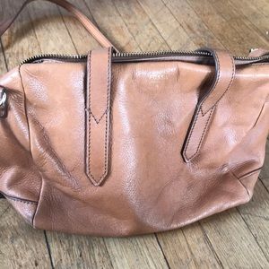 Slouchy fossil bag!